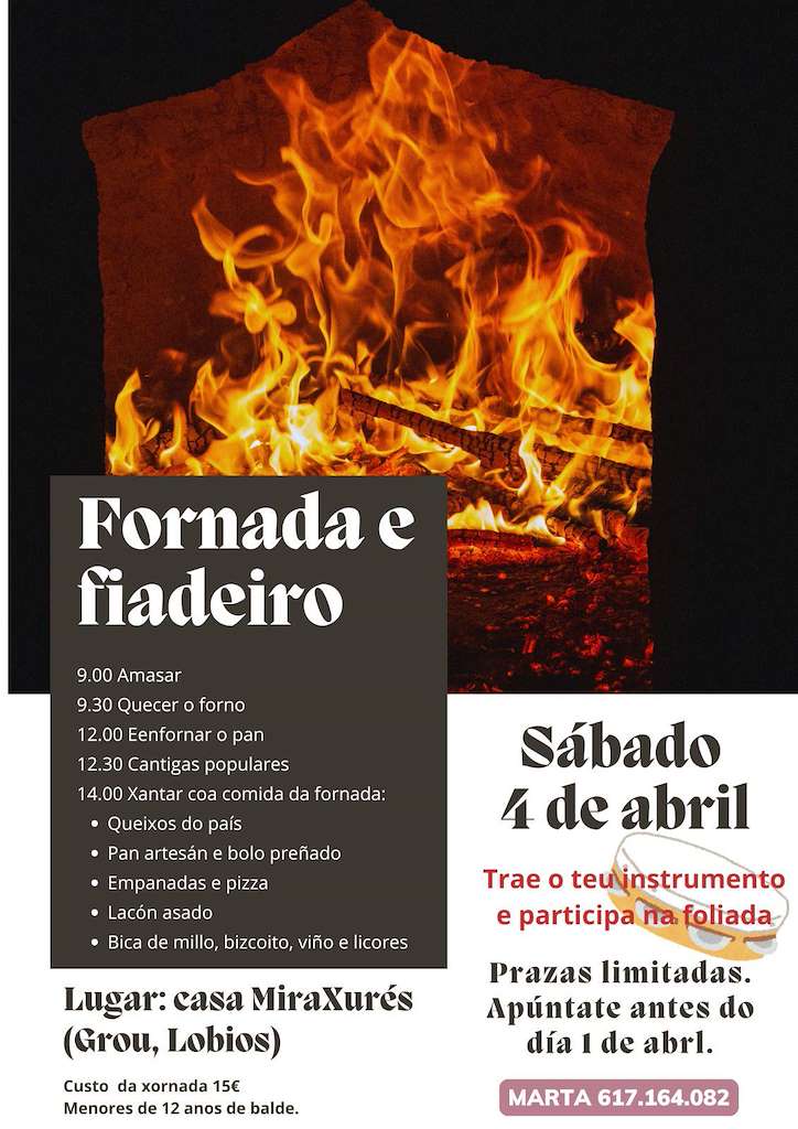 Fornada e Fiadeiro de Grou (2026) en Lobios