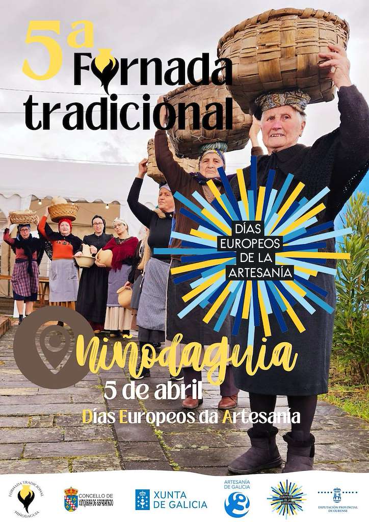 V Fornada Tradicional e Fiadeiro de Niñodaguia (2025) en Xunqueira de Espadanedo