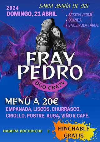 Fray Pedro de Santa María de Ois  en Coirós