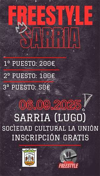 Fechas, información, programa, cartel, imágenes, mapa y ubicación de Freestyle   en  Sarria