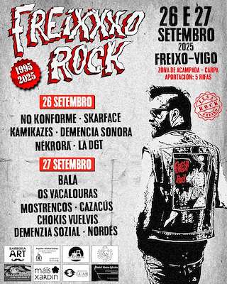 Fechas, información, programa, cartel, imágenes, mapa y ubicación de Freixo Rock (2025)  en  Vigo