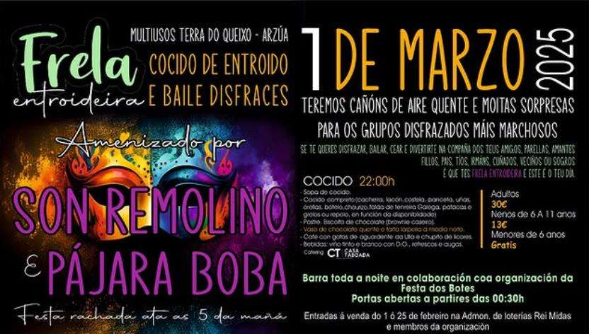 Frela Entroideira en Arzúa