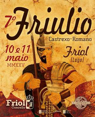 Fechas, información, programa, cartel, imágenes, mapa y ubicación de VII Friulio Castrexo-Romano  en  Friol
