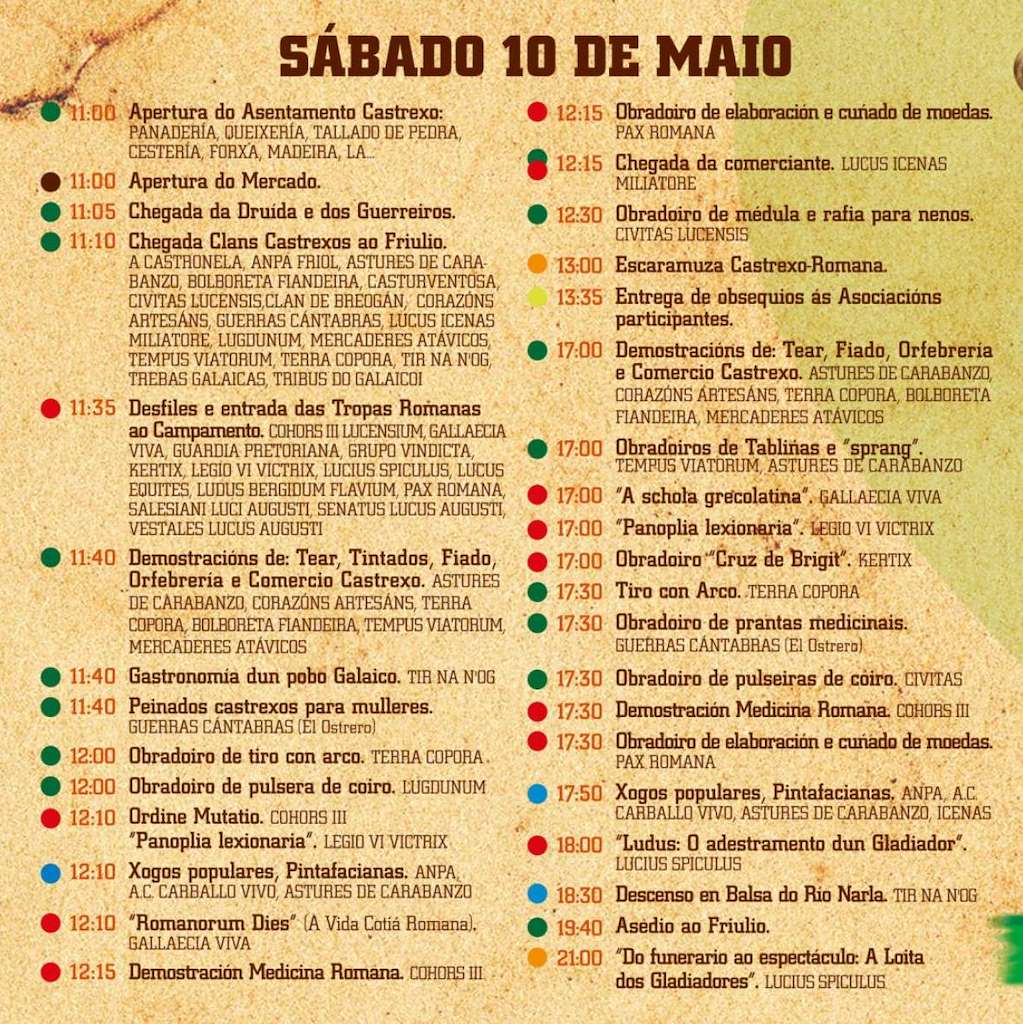 VII Friulio Castrexo-Romano en Friol