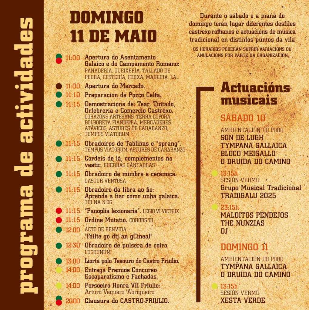 VII Friulio Castrexo-Romano en Friol