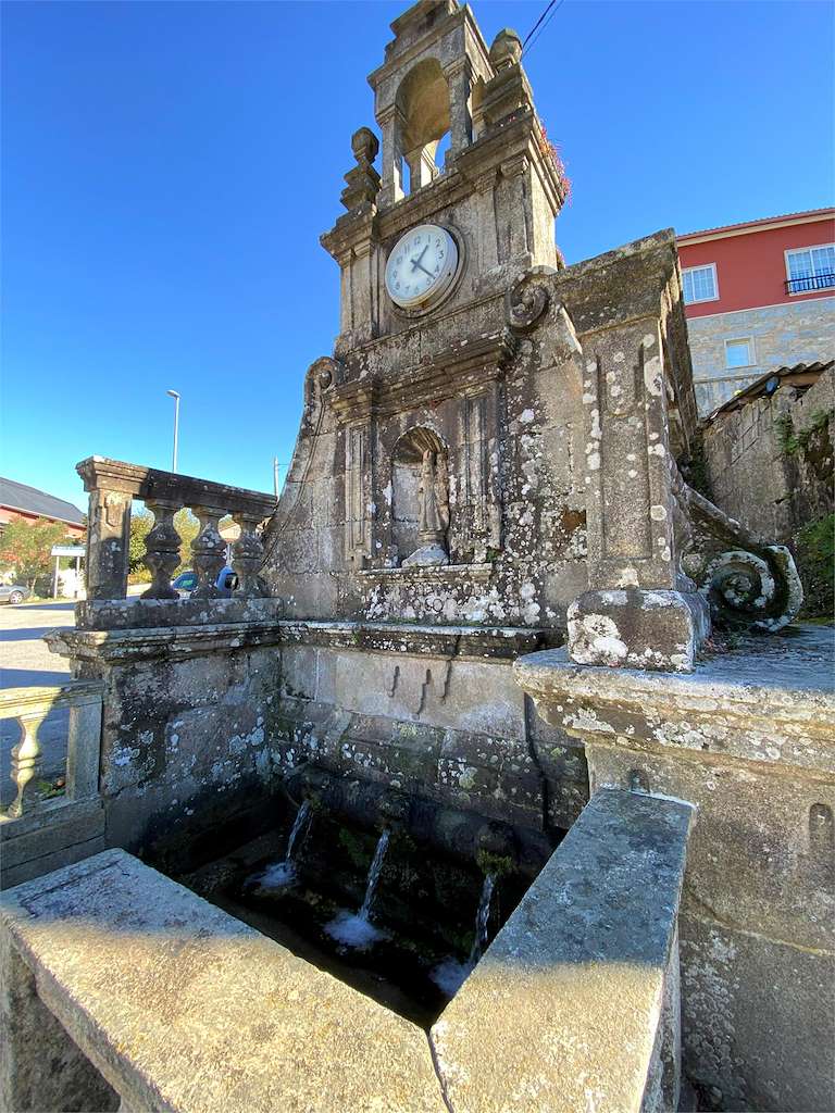 Fuente de Castroagudín en Vilagarcía de Arousa
