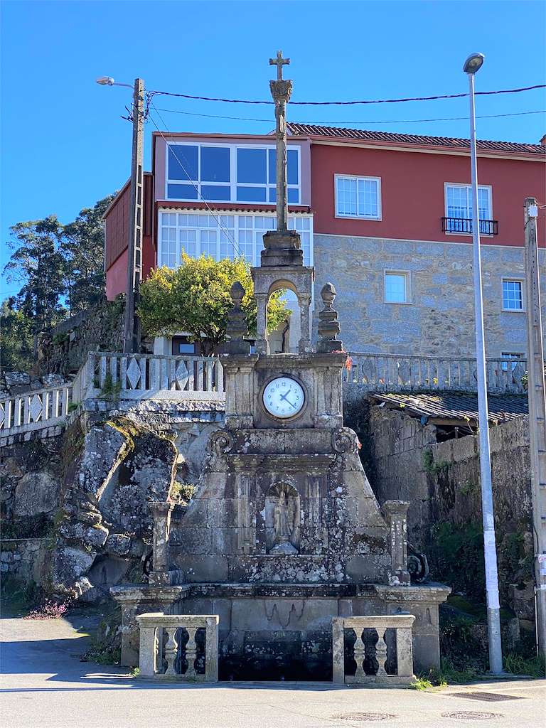 Fuente de Castroagudín en Vilagarcía de Arousa