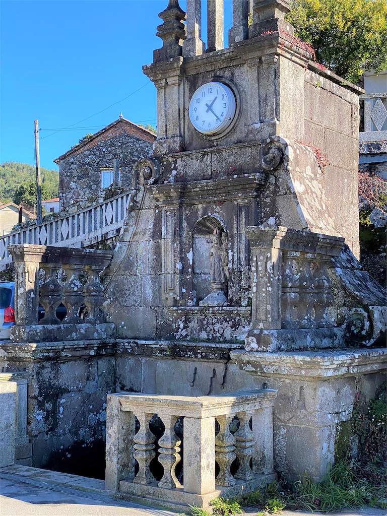 Fuente de Castroagudín en Vilagarcía de Arousa