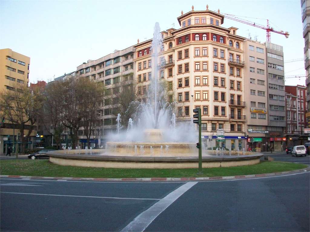Fuente de Cuatro Caminos en A Coruña