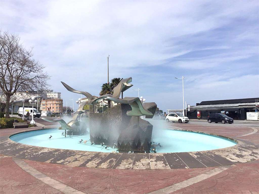 Fuente de las Gaviotas en A Coruña