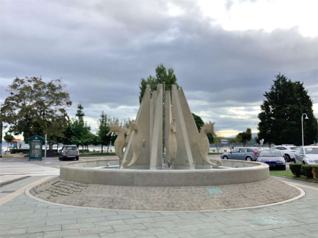 Fuente de los Caballitos de Mar en O Grove