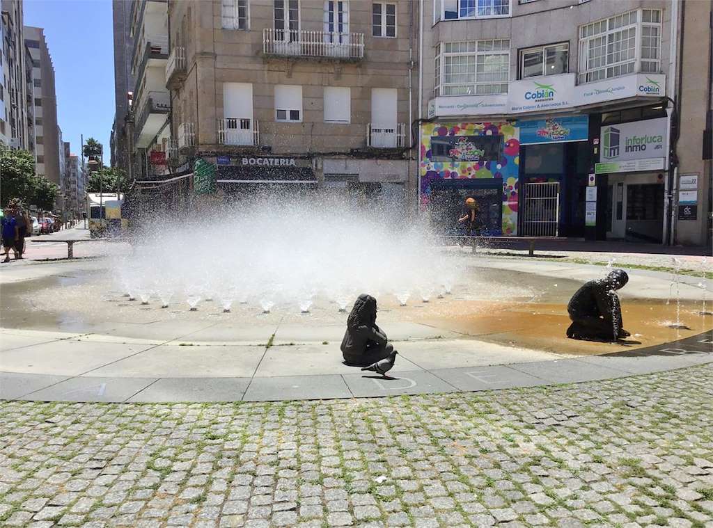 Fuente de los Niños en Pontevedra