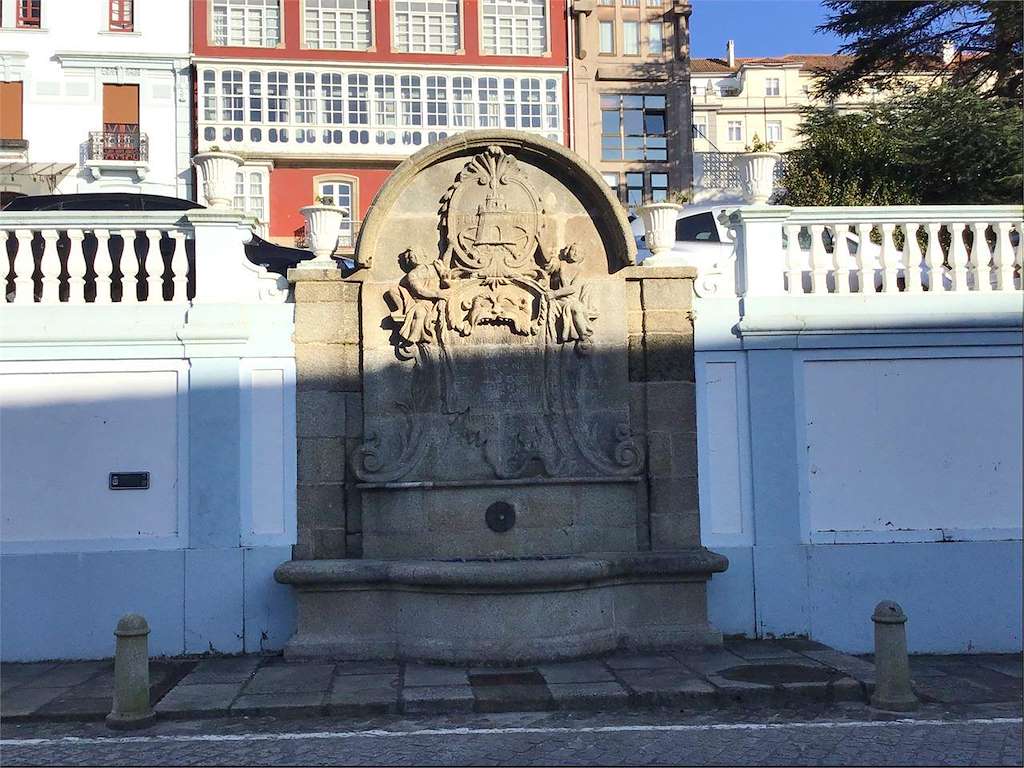Fuente de San Roque en Ferrol