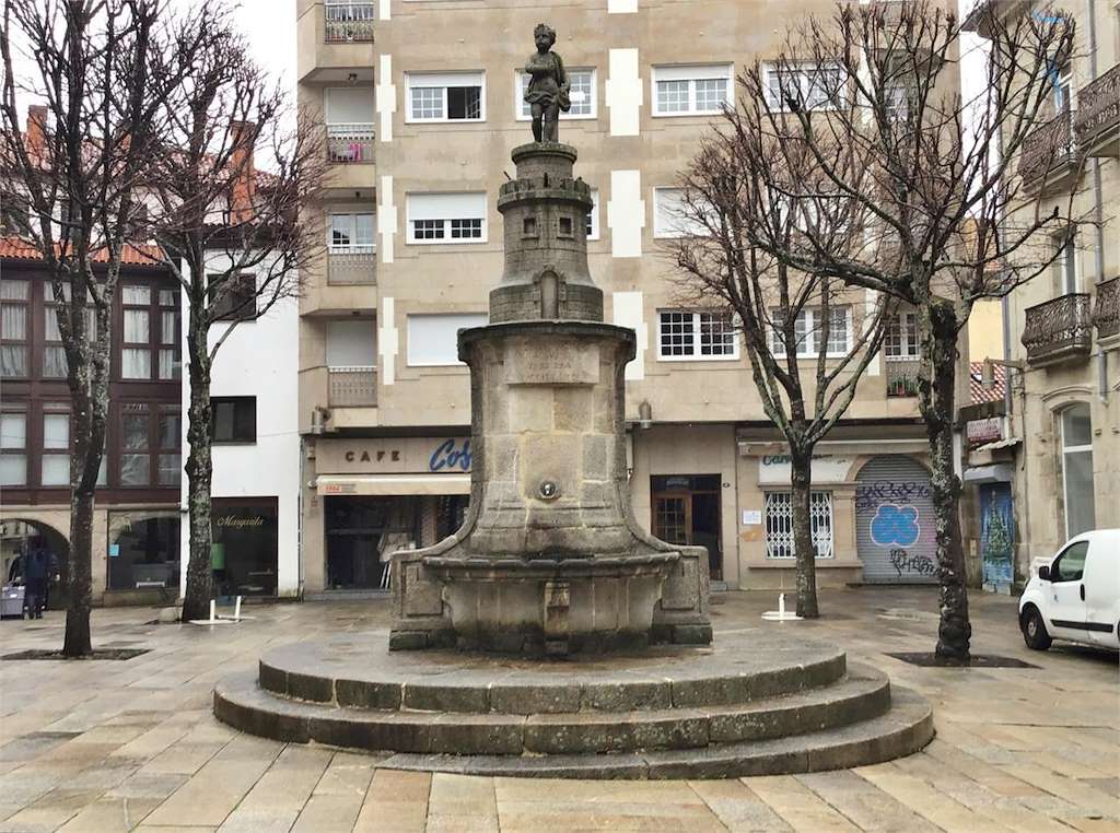 Fuente del Angelote en Vigo