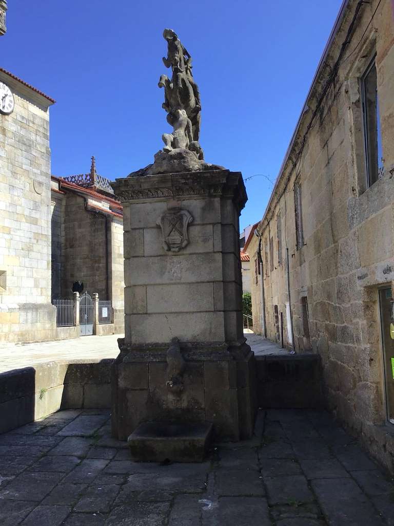 Fuente del Caballo en Cangas de Morrazo