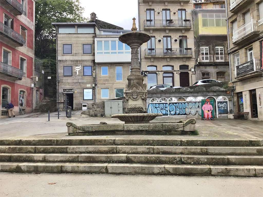 Fuente del Paseo de Alfonso XII en Vigo