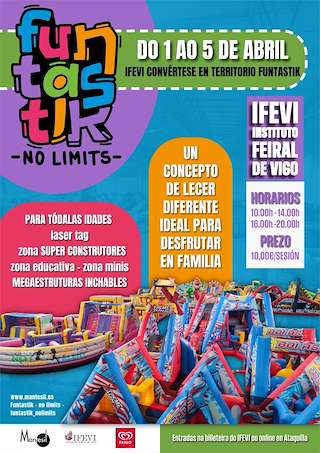 Fechas, información, programa, cartel, imágenes, mapa y ubicación de Funtastik - No Limits (2026)  en  Vigo