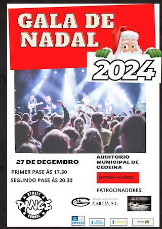Gala de Navidad de la Street Dance School en Cedeira