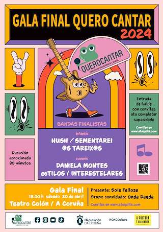 Gala Final Quero Cantar en A Coruña