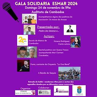 Gala Solidaria Esmar (2025) en Ribadumia