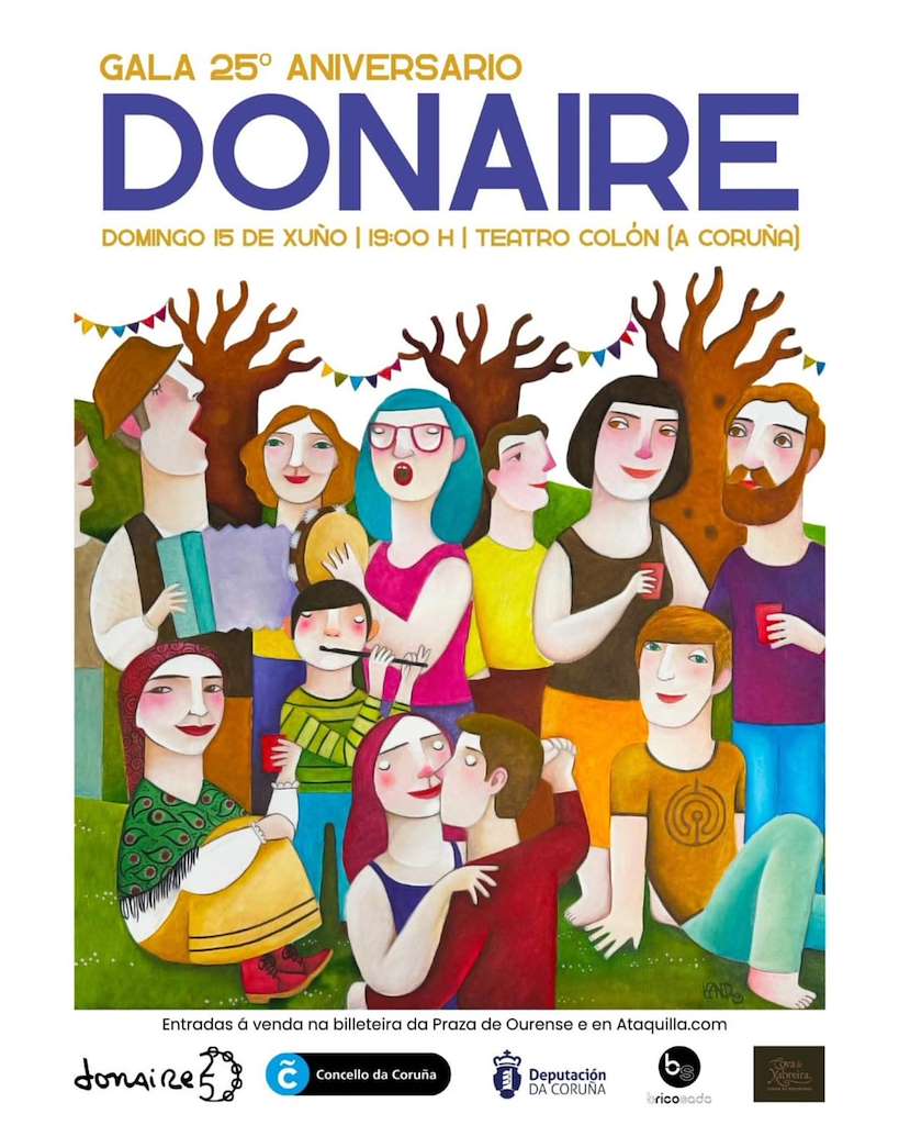 Gala XXV Aniversario Donaire (2025) en A Coruña