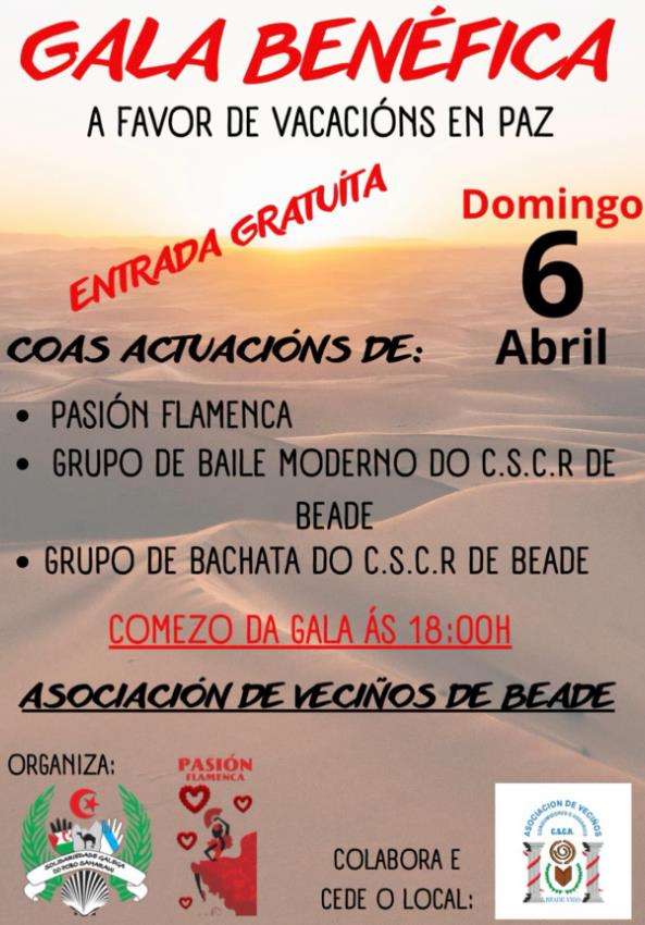 Gala Benéfica A Favor de Vacacións en Paz  (2025) en Vigo