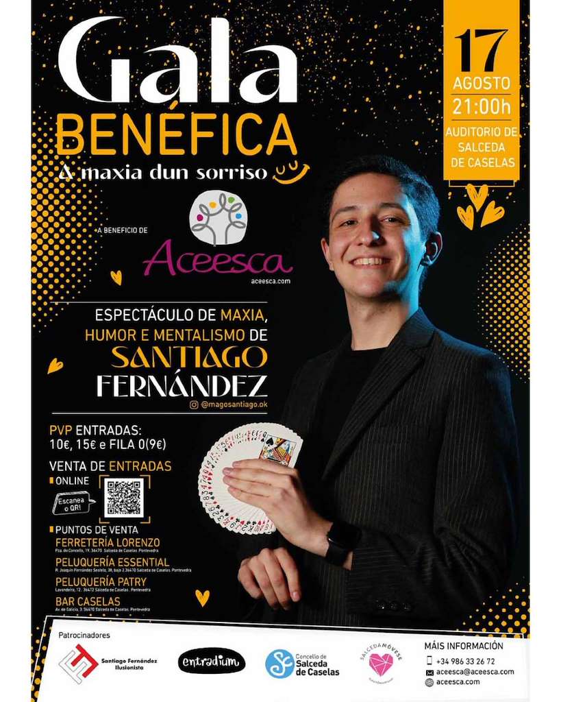 Gala Benéfica A Maxia Dun Sorriso (2025) en Salceda de Caselas