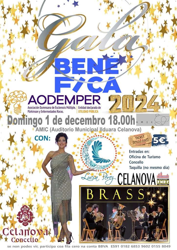 Gala Benéfica Aodemper en Celanova