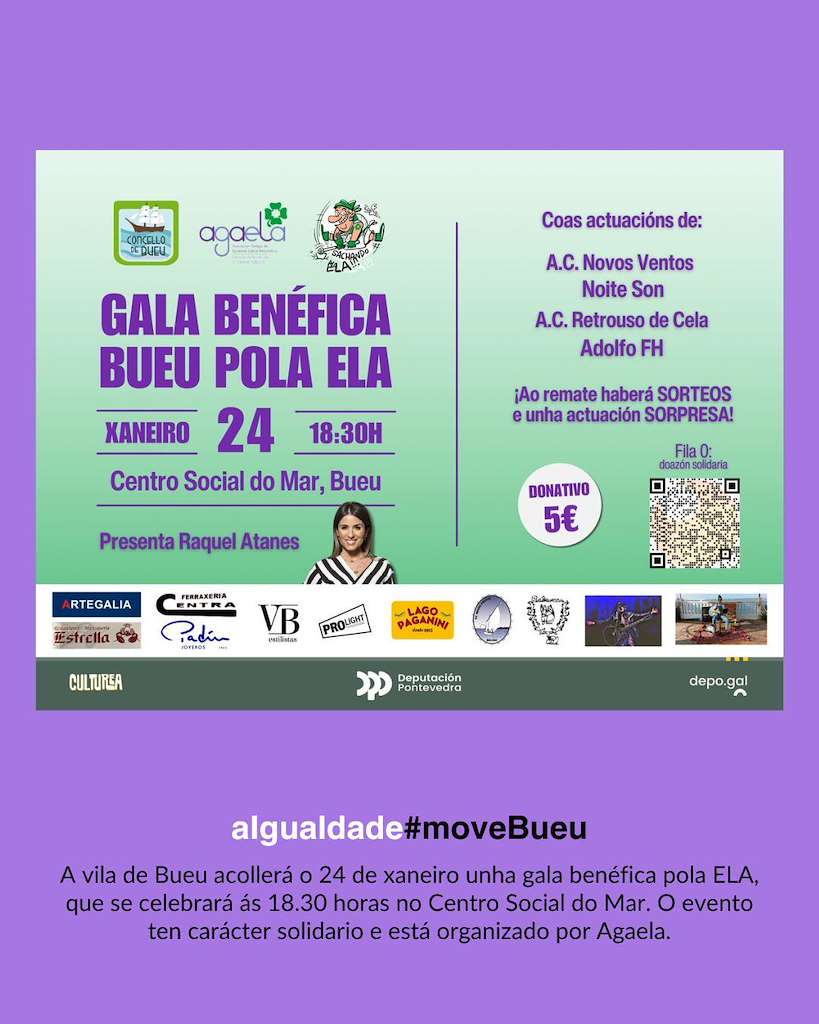 Gala Benéfica Bueu Pola Ela (2026)