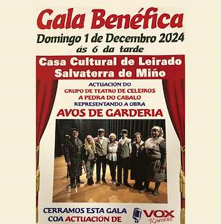 Fechas, información, programa, cartel, imágenes, mapa y ubicación de Gala Benéfica de Leirado  en  Salvaterra do Miño