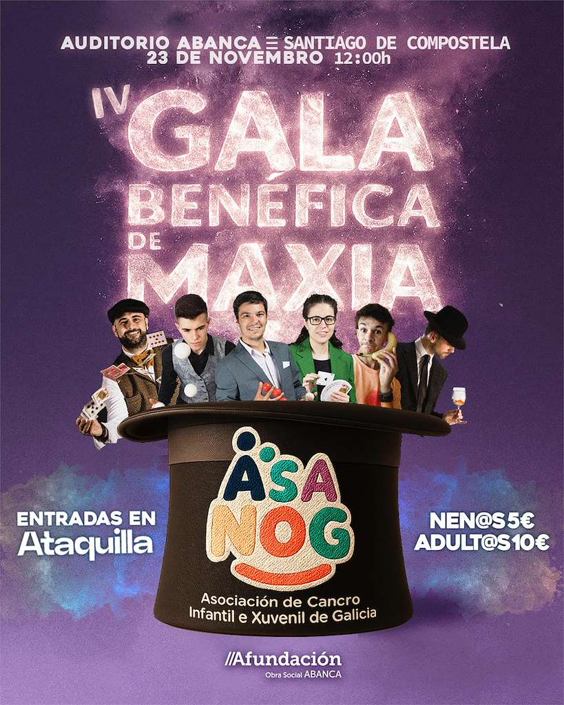 IV Gala Benéfica de Maxia en Santiago de Compostela