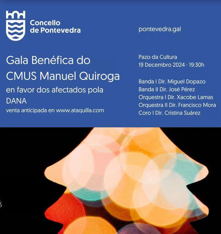 Gala Benéfica do CMUS Manuel Quiroga en Pontevedra