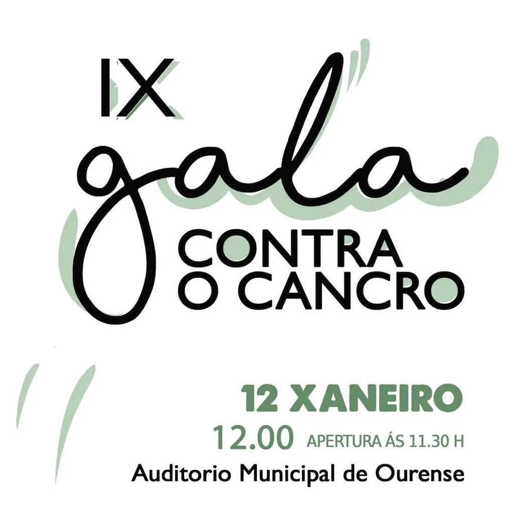 IX Gala Contra o Cancro en Ourense