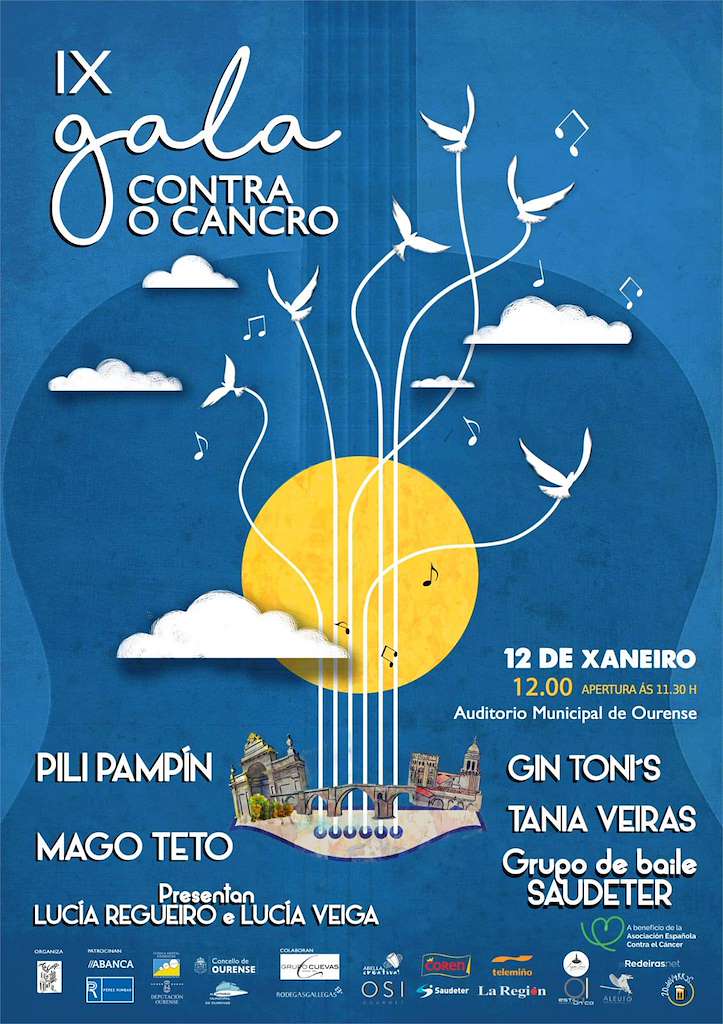 IX Gala Contra o Cancro en Ourense