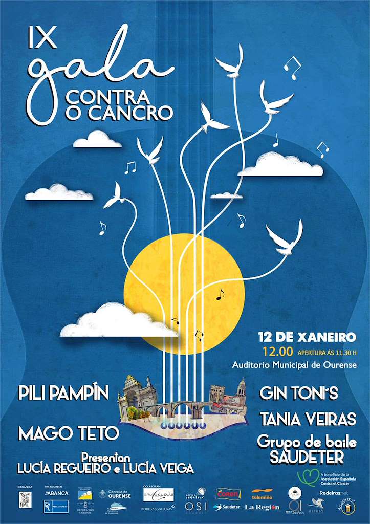 VIII Gala Contra o Cancro en Ourense