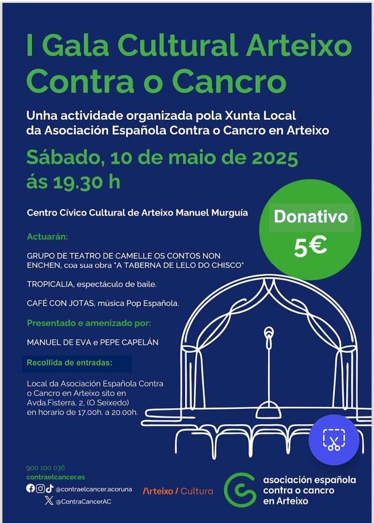I Gala Cultural Arteixo Contra o Cancro  (2025)