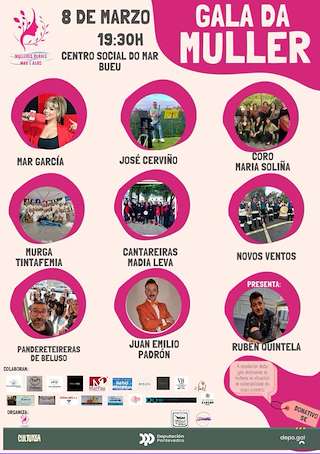 Fechas, información, programa, cartel, imágenes, mapa y ubicación de Gala da Muller  (2026)  en  Bueu
