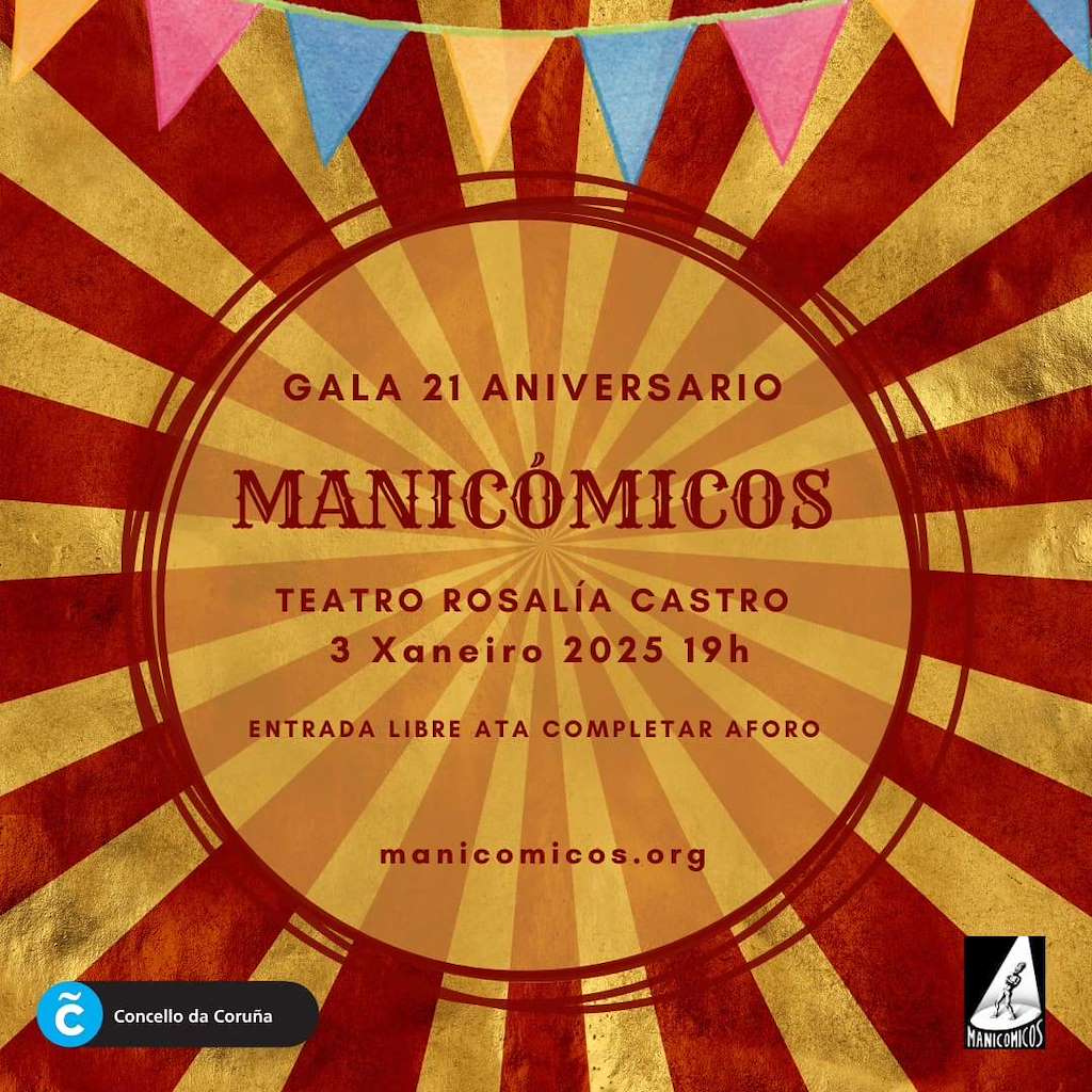 XX Gala de Humor de Manicómicos en A Coruña