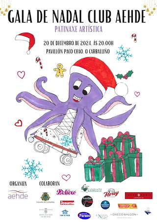 Fechas, información, programa, cartel, imágenes, mapa y ubicación de Gala de Nadal Club Aehde  en  O Carballiño