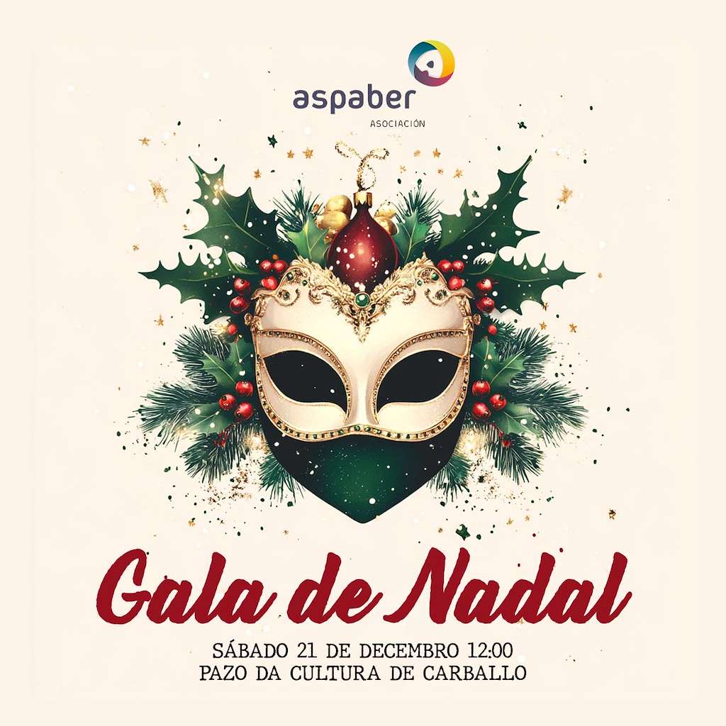 Gala de Nadal de Aspaber en Carballo