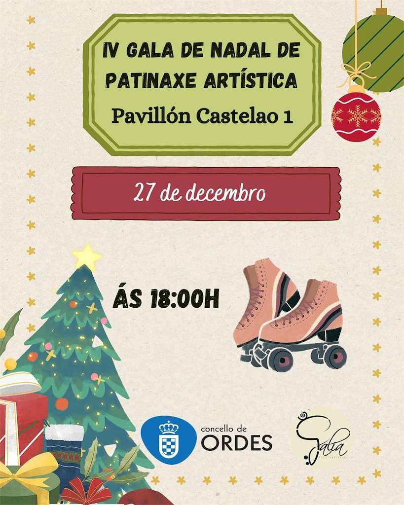 Gala de Nadal de Patinaxe Artística en Ordes