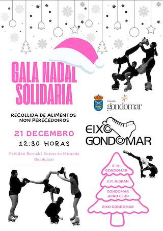 Fechas, información, programa, cartel, imágenes, mapa y ubicación de Gala de Nadal Solidaria  en  Gondomar