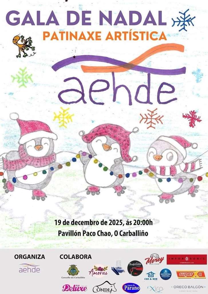 Gala de Navidad Club Aehde en O Carballiño