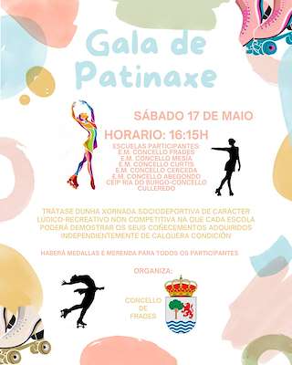 Fechas, información, programa, cartel, imágenes, mapa y ubicación de Gala de Patinaxe  en  Frades