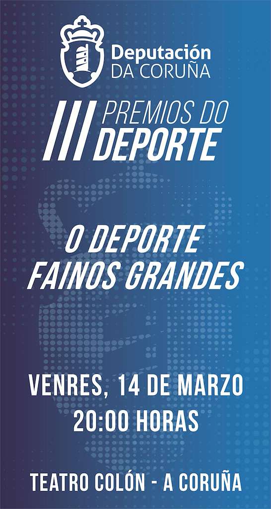 III Gala de Premios do Deporte da Deputación en A Coruña