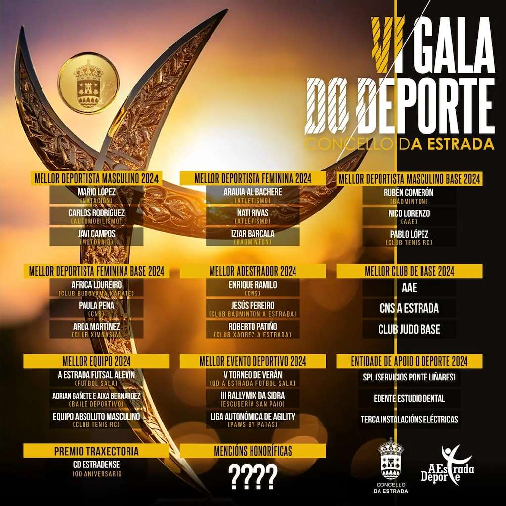 VI Gala do Deporte en A Estrada