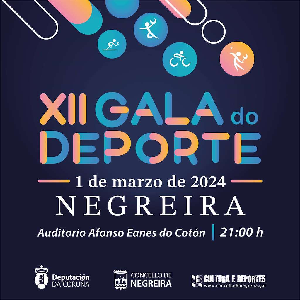 XII Gala do Deporte (2024) en Negreira