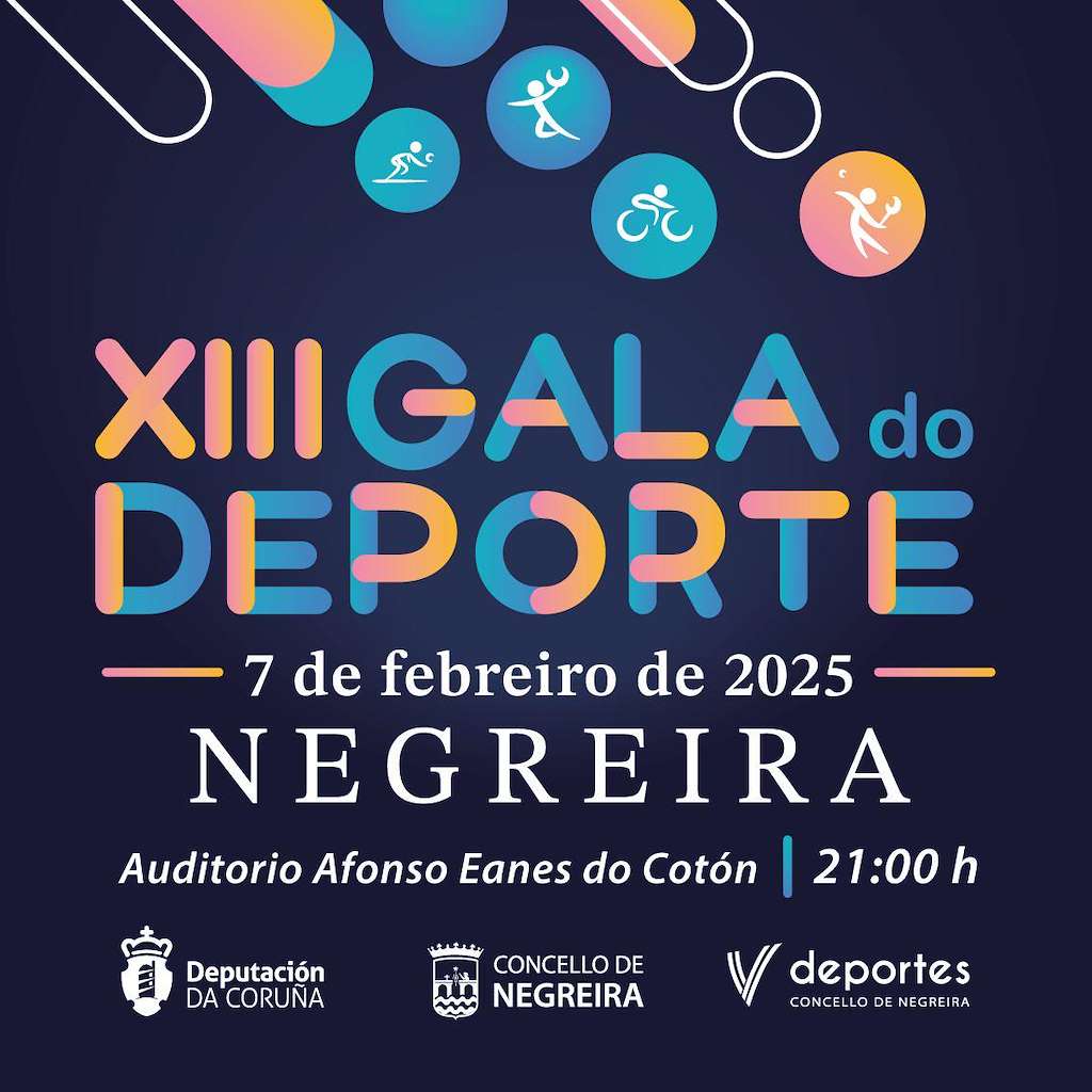 XII Gala do Deporte (2024) en Negreira