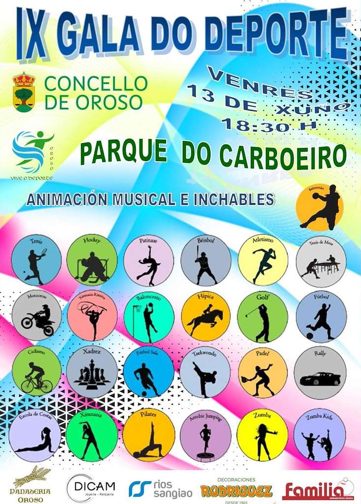 IX Gala do Deporte (2025) en Oroso