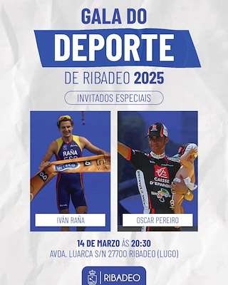 Fechas, información, programa, cartel, imágenes, mapa y ubicación de Gala do Deporte  en  Ribadeo